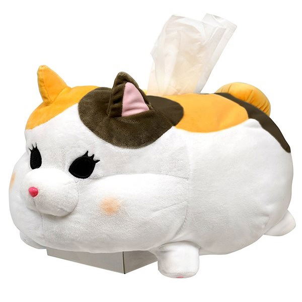 Final Fantasy XIV Plush Tissue Cover: Fat Cat image 1