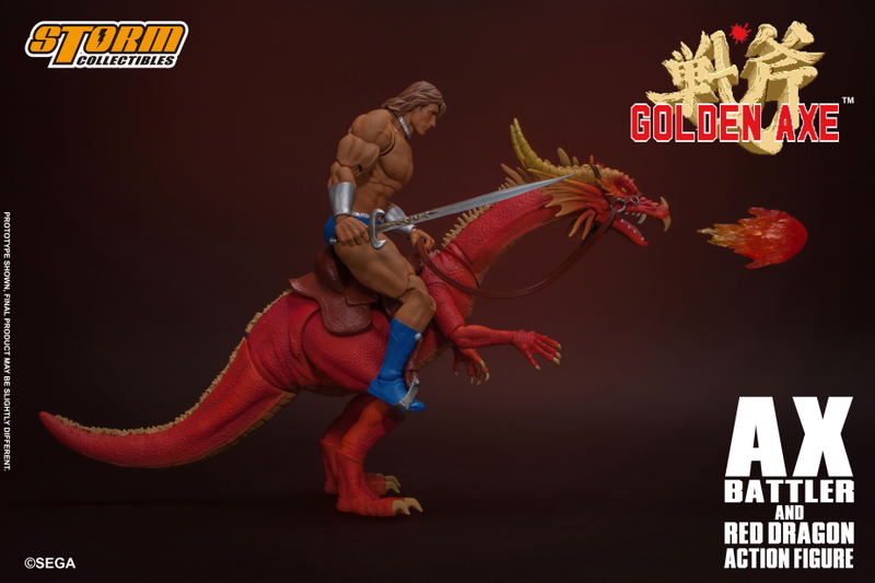 Golden Axe 1/12 Scale Pre-Painted Action Figure: Ax Battler & Red Dragon image 10