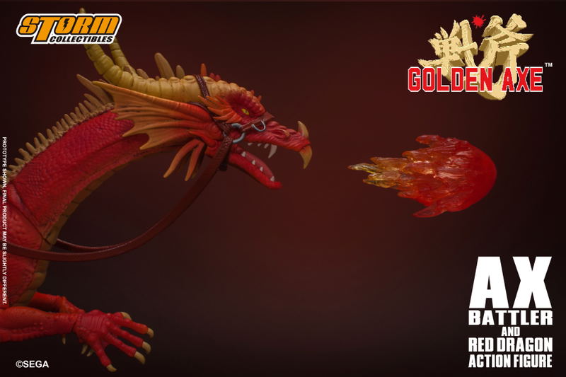 Golden Axe 1/12 Scale Pre-Painted Action Figure: Ax Battler & Red Dragon image 11