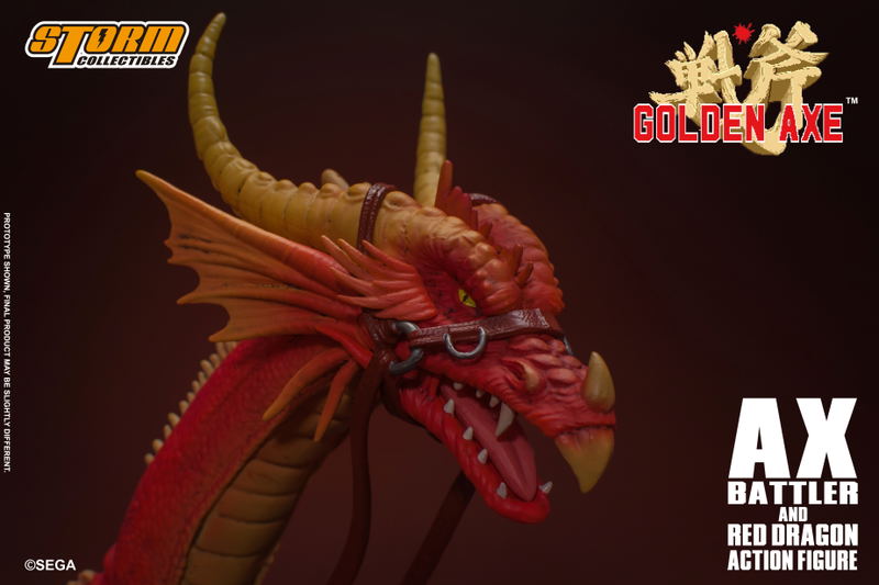 Golden Axe 1/12 Scale Pre-Painted Action Figure: Ax Battler & Red Dragon image 15