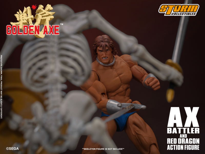 Golden Axe 1/12 Scale Pre-Painted Action Figure: Ax Battler & Red Dragon image 20