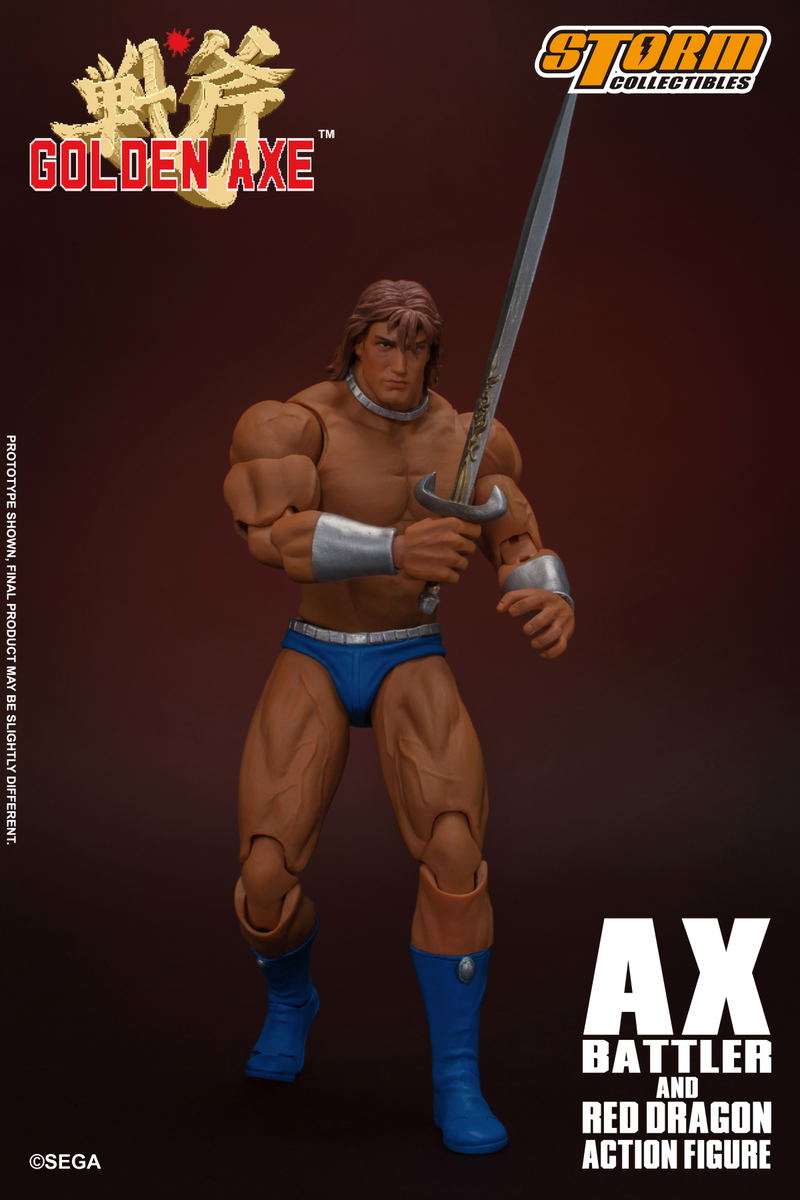 Golden Axe 1/12 Scale Pre-Painted Action Figure: Ax Battler & Red Dragon image 21