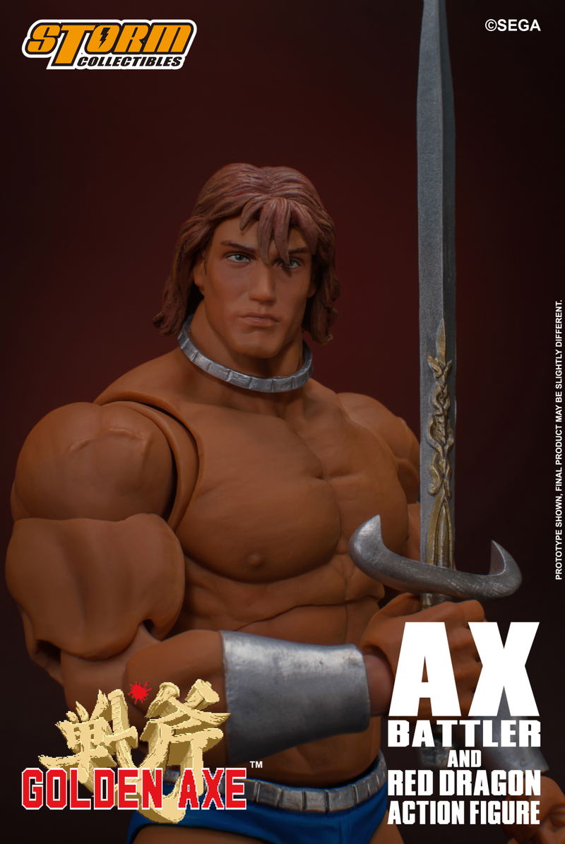 Golden Axe 1/12 Scale Pre-Painted Action Figure: Ax Battler & Red Dragon image 26