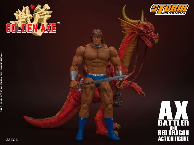 Golden Axe 1/12 Scale Pre-Painted Action Figure: Ax Battler & Red Dragon image 5