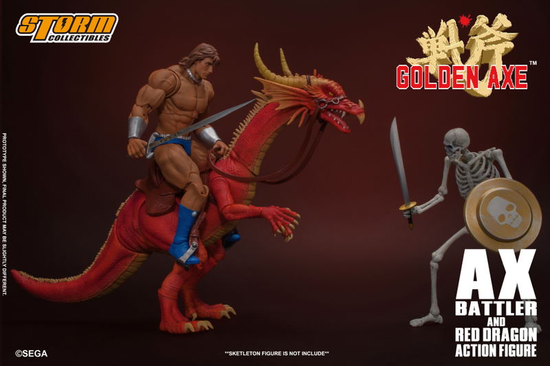 Golden Axe 1/12 Scale Pre-Painted Action Figure: Ax Battler & Red Dragon image 9
