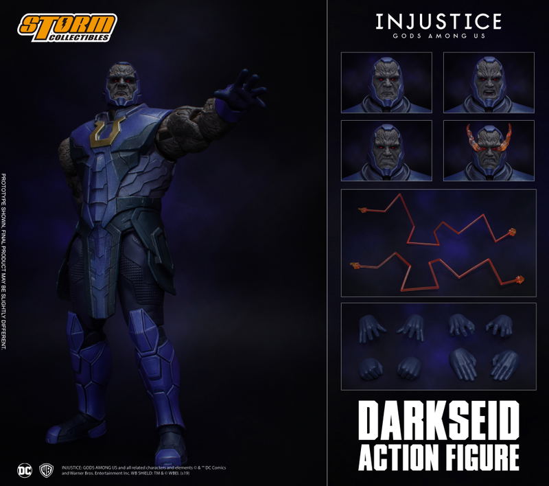 Injustice Gods Among Us 1/12 Scale Pre-Painted Action Figure: Darkseid image 14