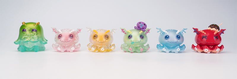 Innerminds The Call of Purupuru Trading Figure Series Vol. 1 (Set of 6 pieces) image 1