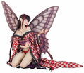 Jin Happoubi Art Collection: Red Butterfly -Hoteri- thumbnail 1