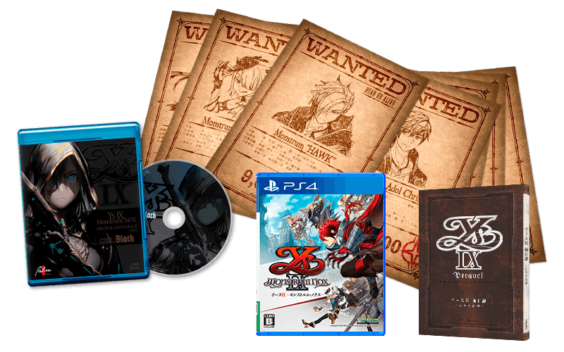 Ys IX: Monstrum Nox [Limited Edition Collector's Box] (Chinese Subs) image 1