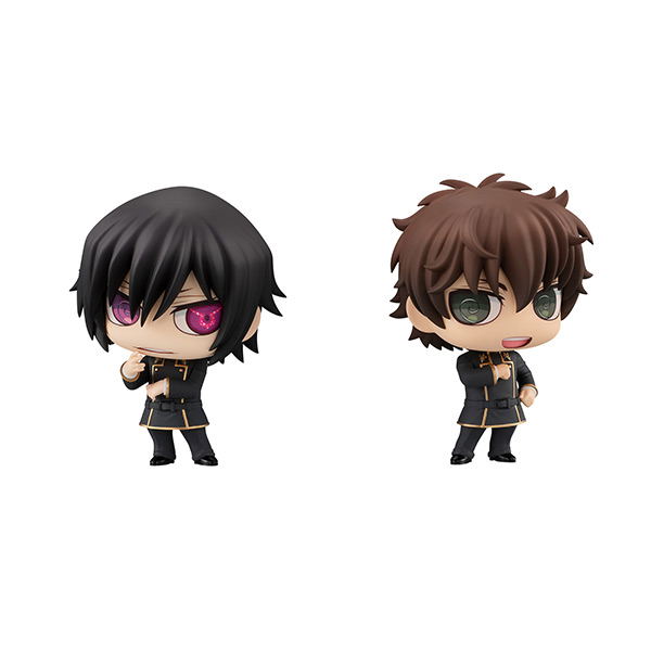 Chimi Mega Buddy Series No. 010 Code Geass Lelouch of the Rebellion: Lelouch Lamperouge & Suzaku Kururugi Set image 1