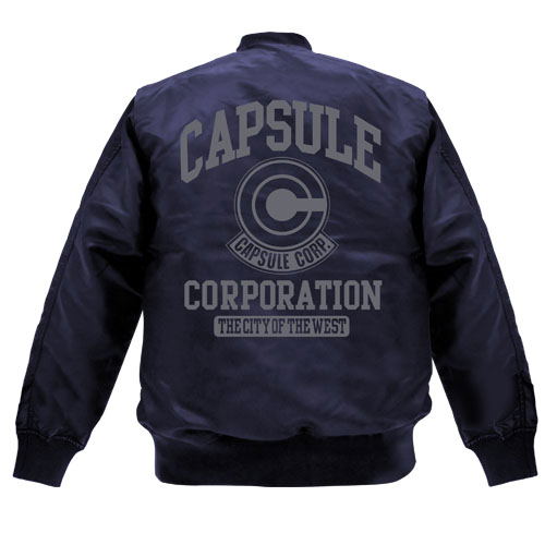 Dragon Ball Z - Capsule Corporation MA-1 Jacket Navy (M Size)