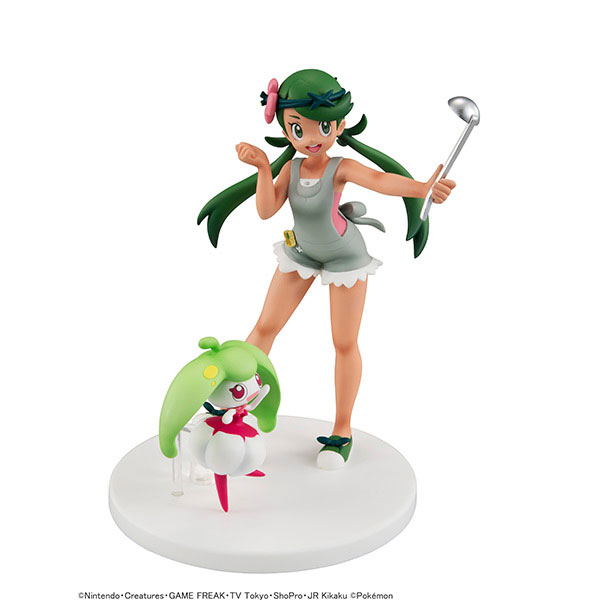 G.E.M. Series Pocket Monsters Pre-Painted PVC Figure: Mallow & Steenee image 2