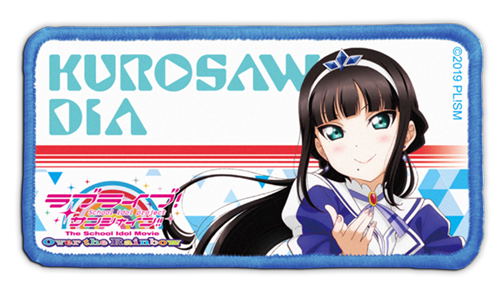 Love Live! Sunshine!! The School Idol Movie Over the Rainbow - Dia Kurosawa Removable Full Color Patch image 1