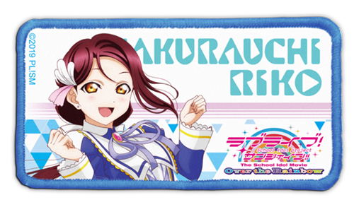 Love Live! Sunshine!! The School Idol Movie Over the Rainbow - Riko Sakurauchi Removable Full Color Patch image 1
