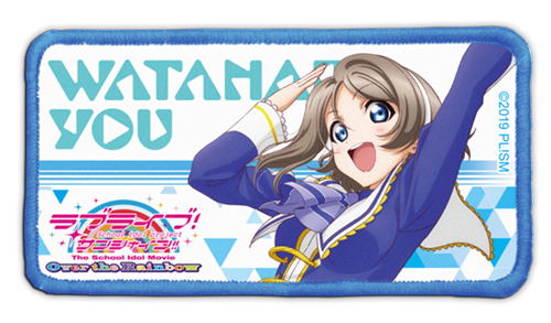 Love Live! Sunshine!! The School Idol Movie Over the Rainbow - You Watanabe Removable Full Color Patch image 1
