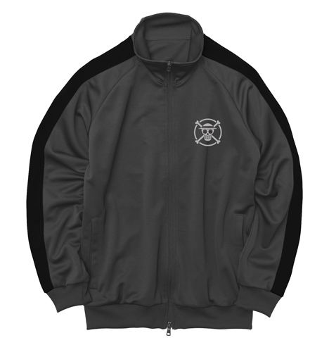 One Piece - Straw Hat Crew Jersey Dark Gray x Black (XL Size) image 2