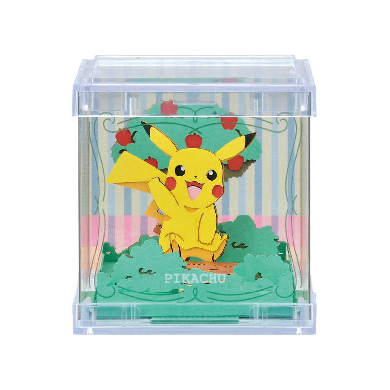 Pokemon Paper Theater Cube: PTC-01 Pikachu image 1