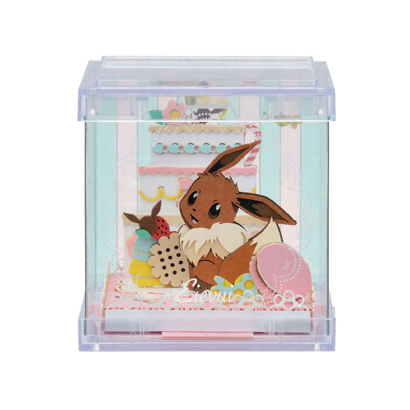 Pokemon Paper Theater Cube: PTC-03 Eevee image 1