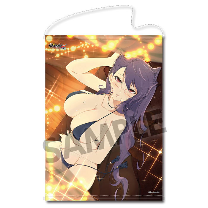 Senran Kagura NewWave G Burst B2 Wall Scroll: Rin Swimwear Ver. image 1