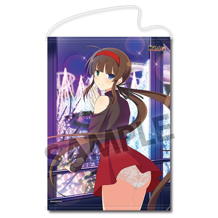 Senran Kagura NewWave G Burst B2 Wall Scroll: Ryobi Date Ver. image 1
