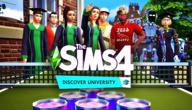 the Sims 4: Discover University Origin Digital