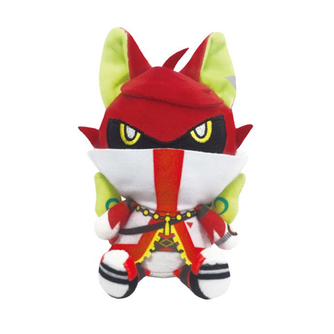 Yo-Kai Watch The Movie Yo-Kai Academy Y - Can a Cat be a Hero? Chibi Plush: Kengo Benimaru image 1