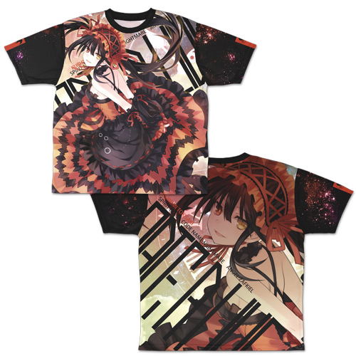 Date A Live Original Ver. - Kurumi Tokisaki Double-sided Full Graphic T-shirt Ver. 2 (M Size) image 1