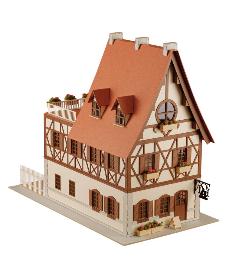 Ani-tecture 02 Is The Order A Rabbit?? 1/80 Paper Kit: Rabbit House image 1