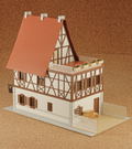 Ani-tecture 02 Is The Order A Rabbit?? 1/80 Paper Kit: Rabbit House thumbnail 6