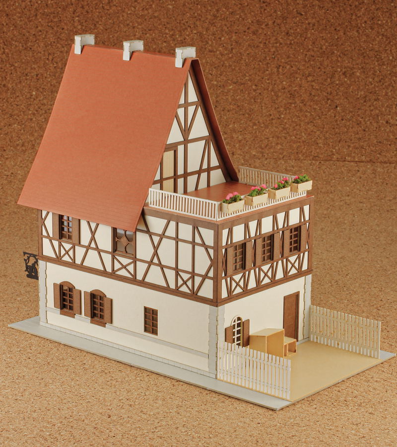 Ani-tecture 02 Is The Order A Rabbit?? 1/80 Paper Kit: Rabbit House image 6