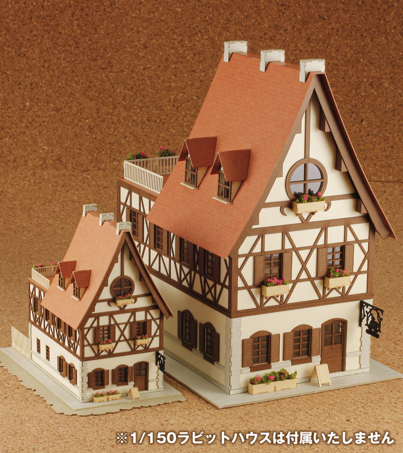 Ani-tecture 02 Is The Order A Rabbit?? 1/80 Paper Kit: Rabbit House image 9