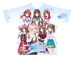 Ensemble Otome Series All Stars Full Graphic T-shirt (M Size)_