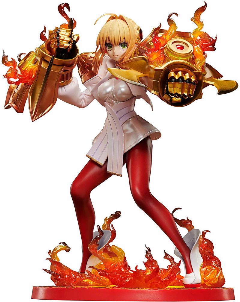Fate/Extella 1/7 Scale Pre-Painted Figure: Saber Regalia Nero Claudius Zoukei Shinka Dramatic Statue 01 image 1