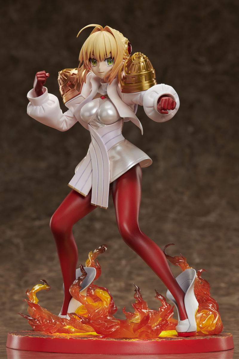 Fate/Extella 1/7 Scale Pre-Painted Figure: Saber Regalia Nero Claudius Zoukei Shinka Dramatic Statue 01 image 3