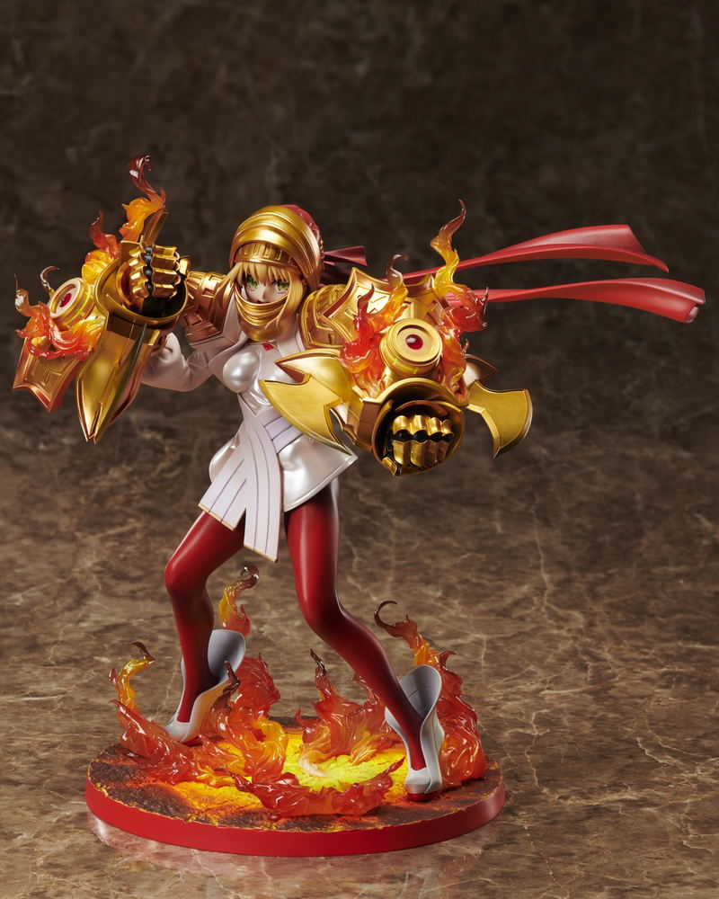 Fate/Extella 1/7 Scale Pre-Painted Figure: Saber Regalia Nero Claudius Zoukei Shinka Dramatic Statue 01 image 4