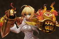 Fate/Extella 1/7 Scale Pre-Painted Figure: Saber Regalia Nero Claudius Zoukei Shinka Dramatic Statue 01 thumbnail 8