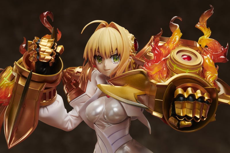 Fate/Extella 1/7 Scale Pre-Painted Figure: Saber Regalia Nero Claudius Zoukei Shinka Dramatic Statue 01 image 8