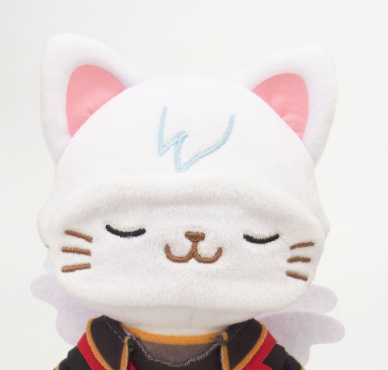 Granblue Fantasy with Cat Plush Keychain with Eye Mask: Lucifer image 2
