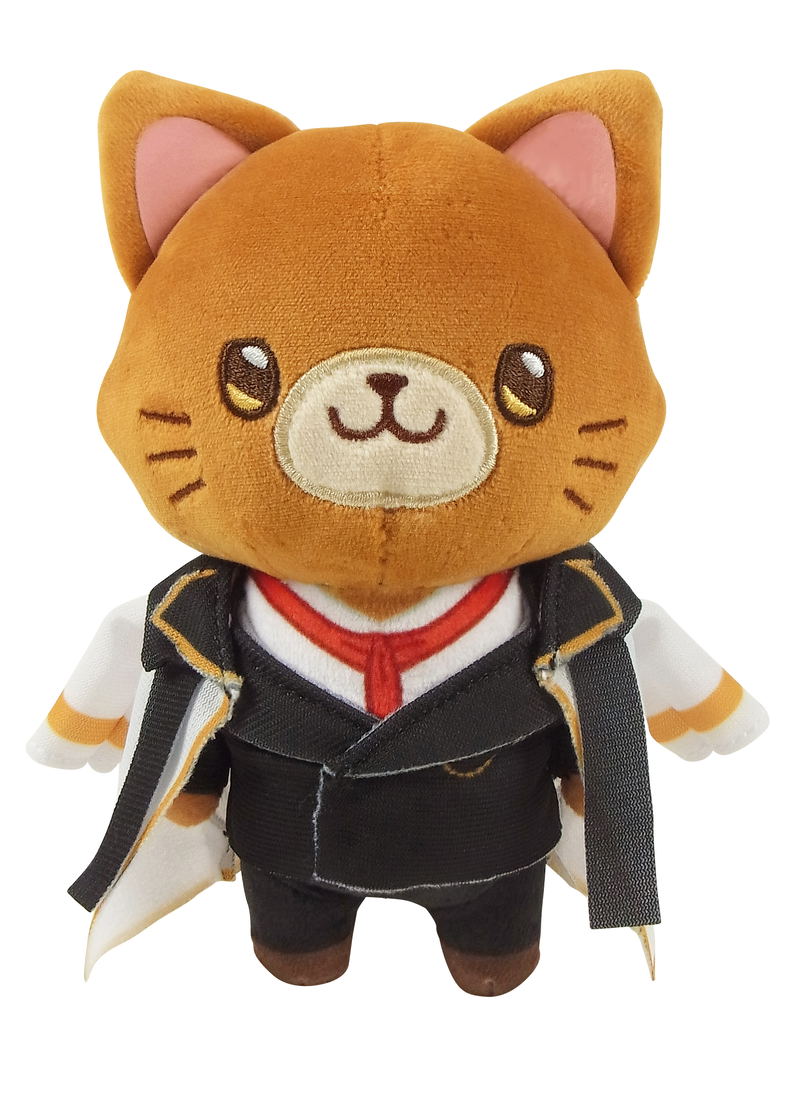 Granblue Fantasy with Cat Plush Keychain with Eye Mask: Siegfried image 1