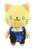 Granblue Fantasy with Cat Plush Keychain with Eye Mask: Vane thumbnail 1
