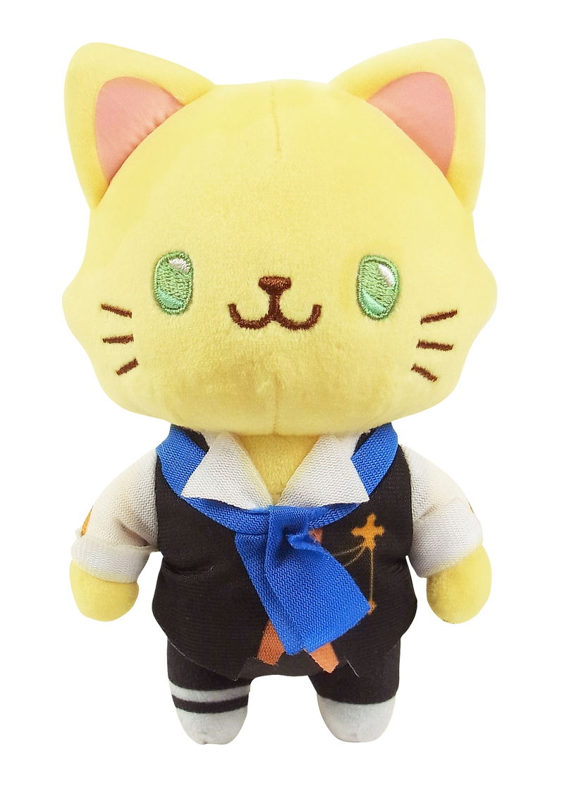 Granblue Fantasy with Cat Plush Keychain with Eye Mask: Vane image 1