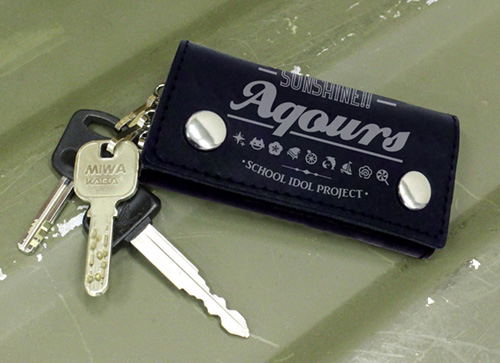 Love Live! Sunshine!! - Aqours Genuine Leather Key Case image 5