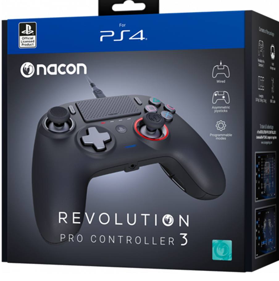 Melbourne Afkorting bladzijde Nacon Revolution Pro Controller 3 for PlayStation 4 for Windows, PlayStation  4, Playstation 4 Pro
