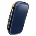 PU Leather Slim EVA Pouch for Nintendo Switch Lite (Navy) thumbnail 2