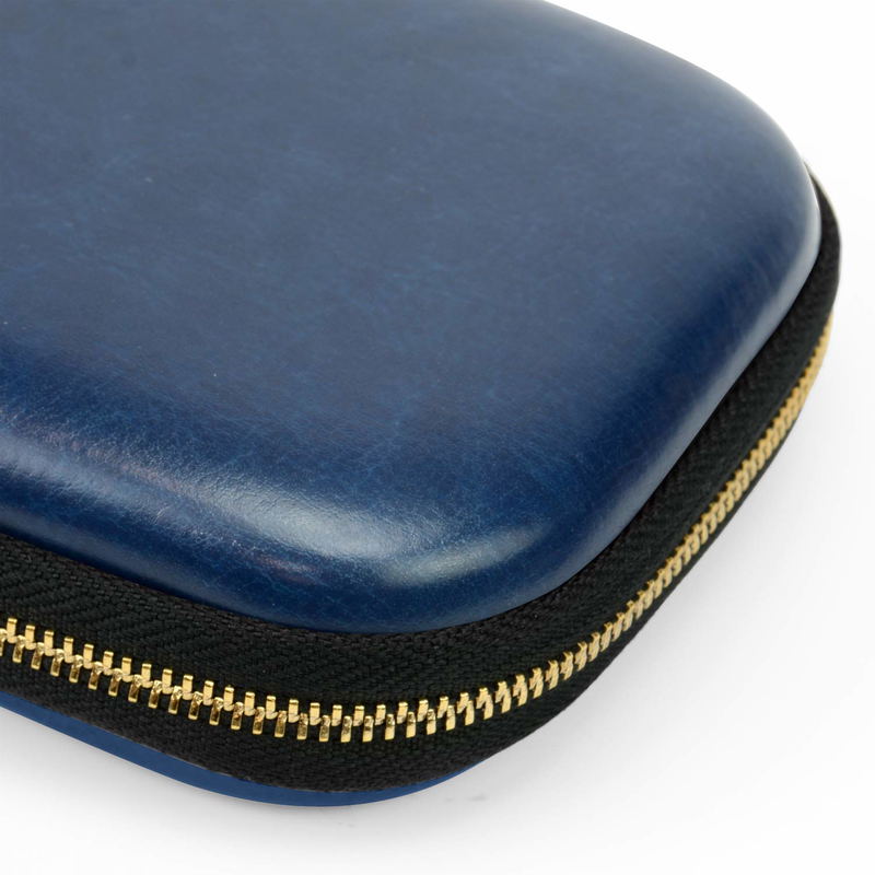 PU Leather Slim EVA Pouch for Nintendo Switch Lite (Navy) image 4