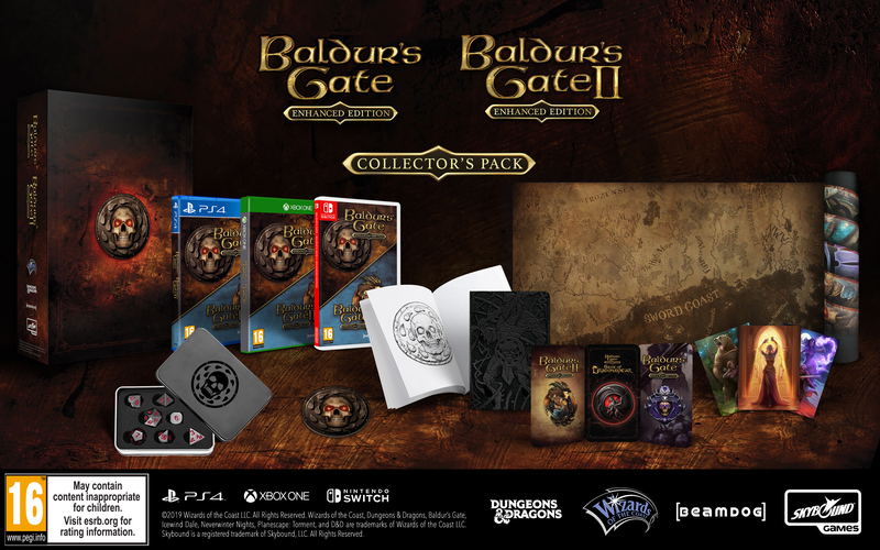 Baldur's Gate Enhanced Edition Collector's Pack for Nintendo