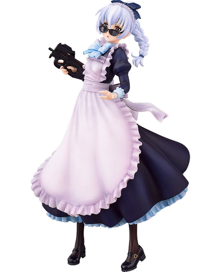 Full Metal Panic! Invisible Victory 1/7 Scale Pre-Painted Figure: Teletha Testarossa Maid Ver. image 1
