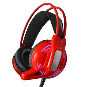 Gamers Headset for Nintendo Switch / PS4 (Red)