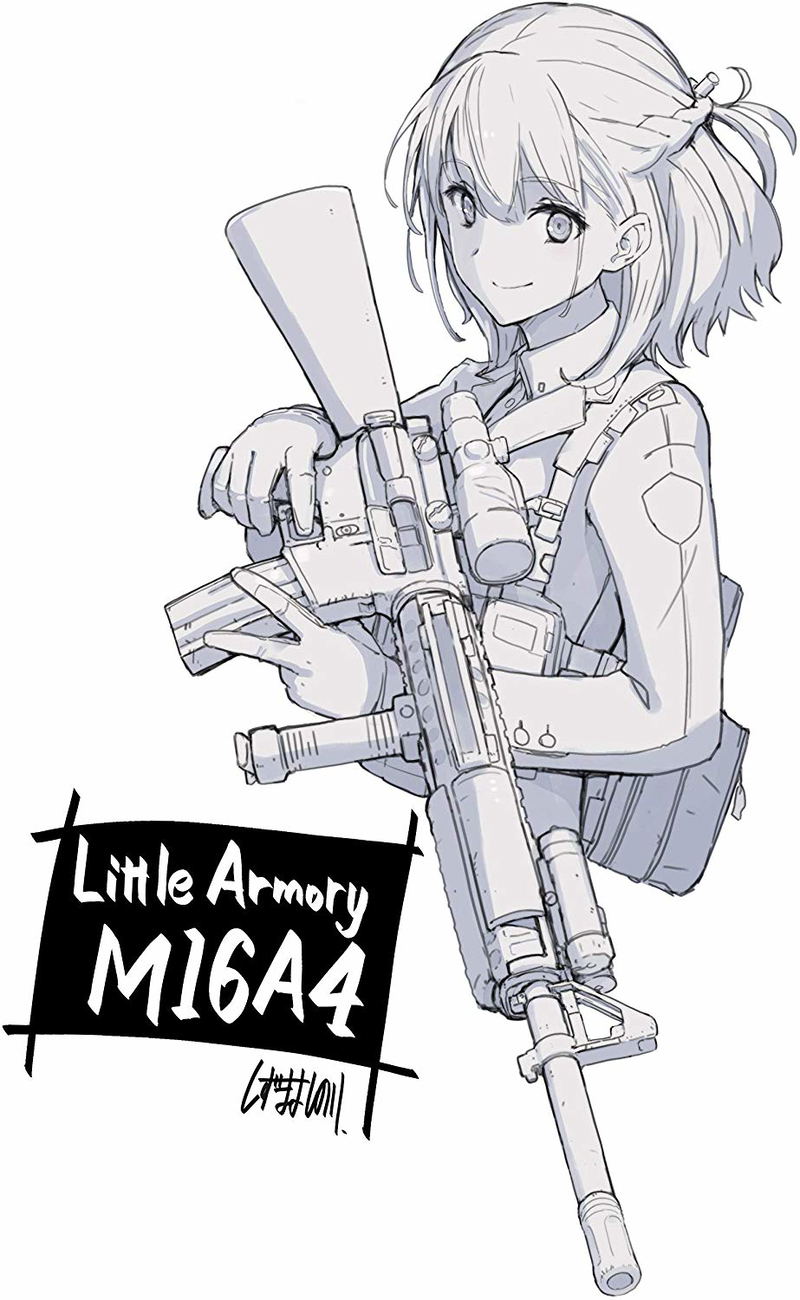 Little Armory LA056 1/12 Scale Model Kit: M16A4 Type image 11