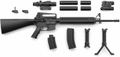 Little Armory LA056 1/12 Scale Model Kit: M16A4 Type thumbnail 3